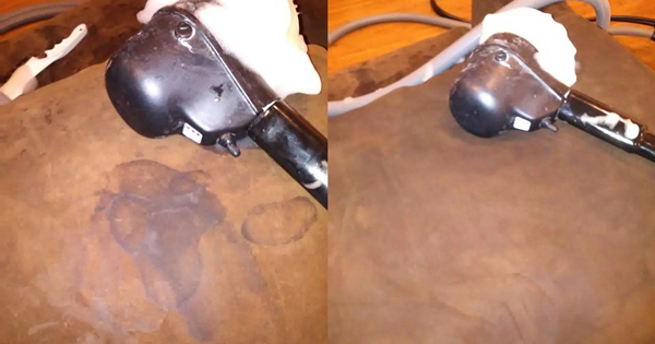 Limpieza profesional de sofás de cuero