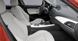 limpieza de la tapicería del coche