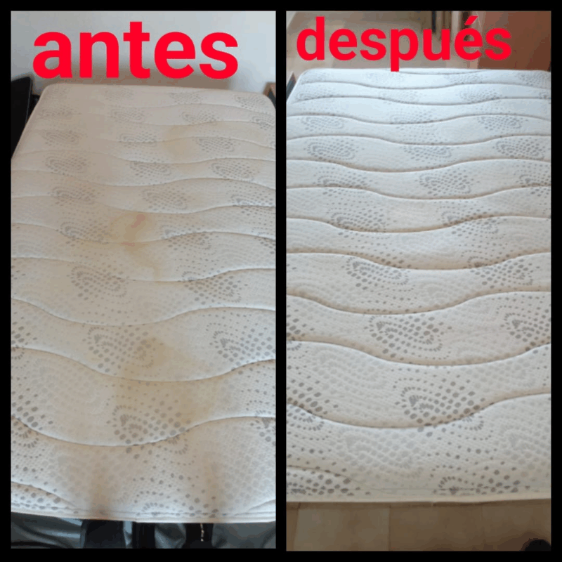 limpieza y desinfección de colchones