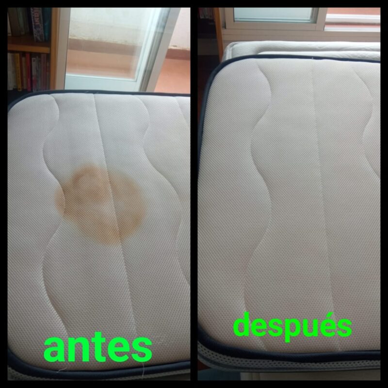 limpieza y desinfección de colchones